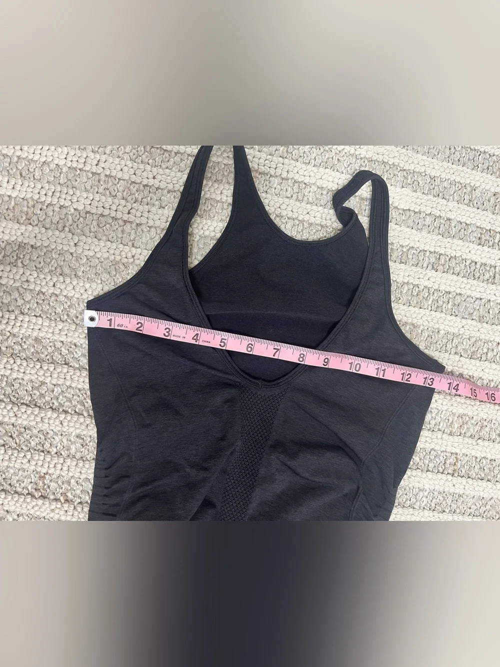 Lululemon Black Strappy Tank Top size 4 - Picture 6 of 8